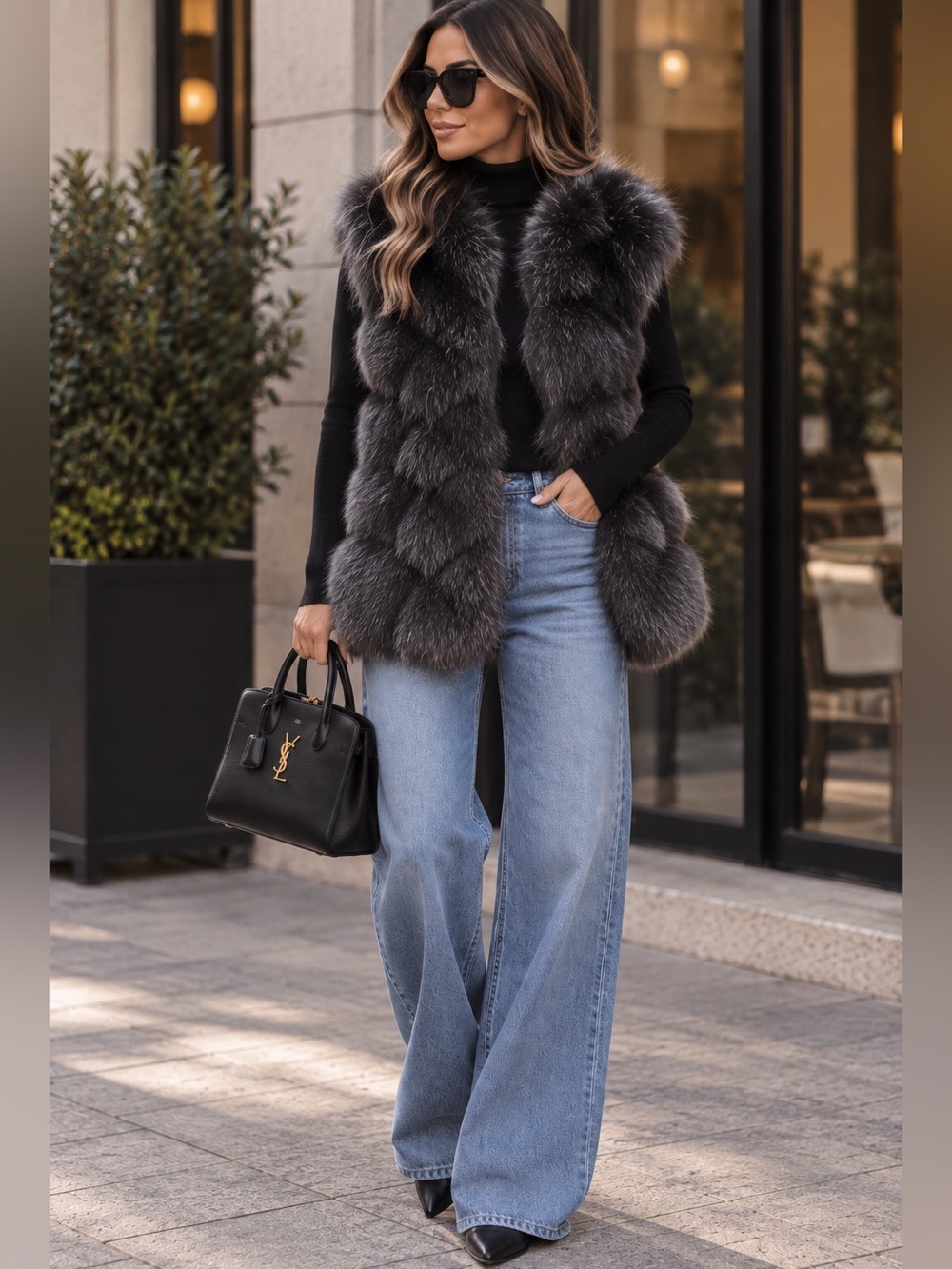 Fabulous Faux Fur Jacket/Vest